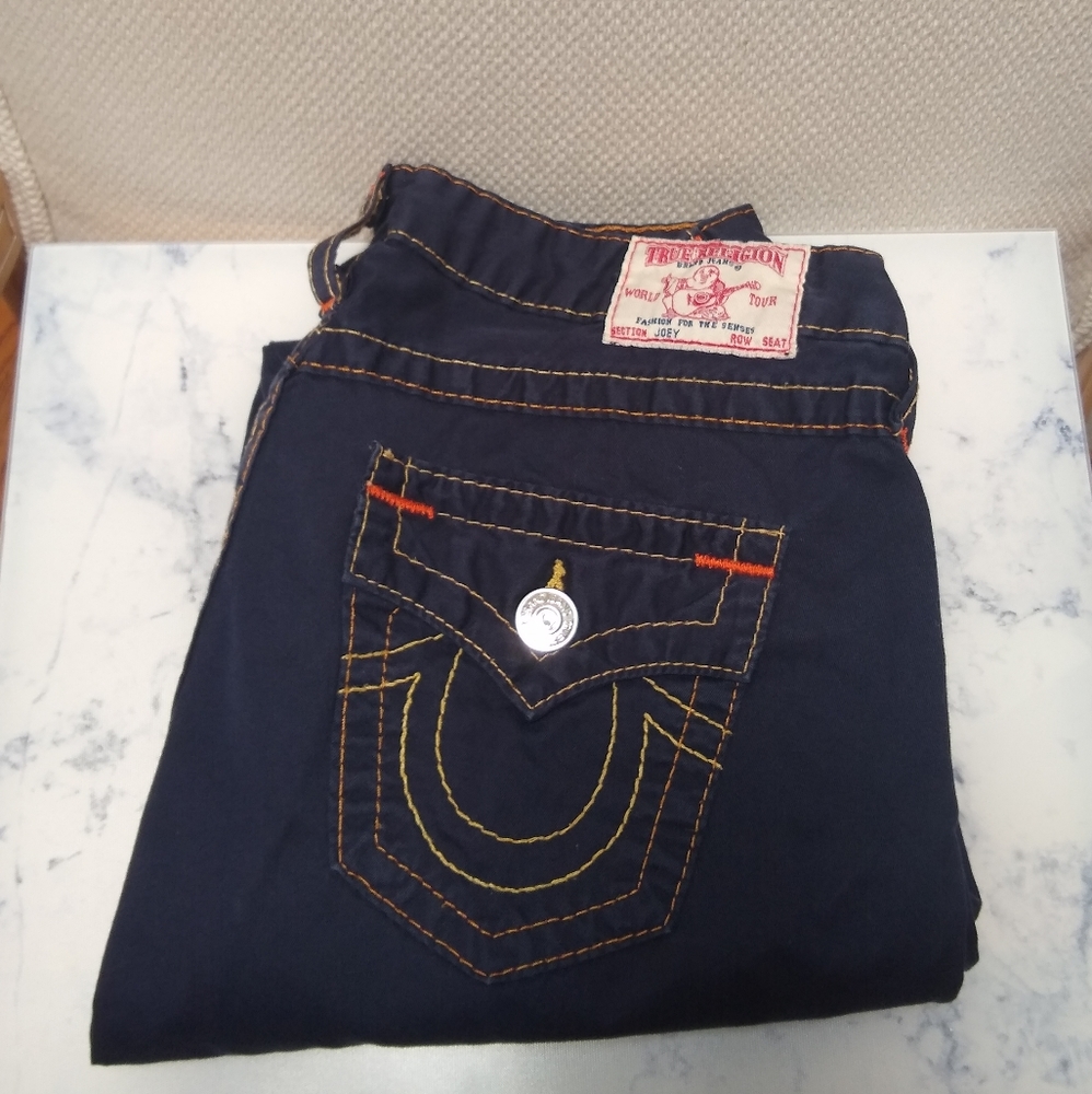 True Religion Joey Low Rise Pants Y2k